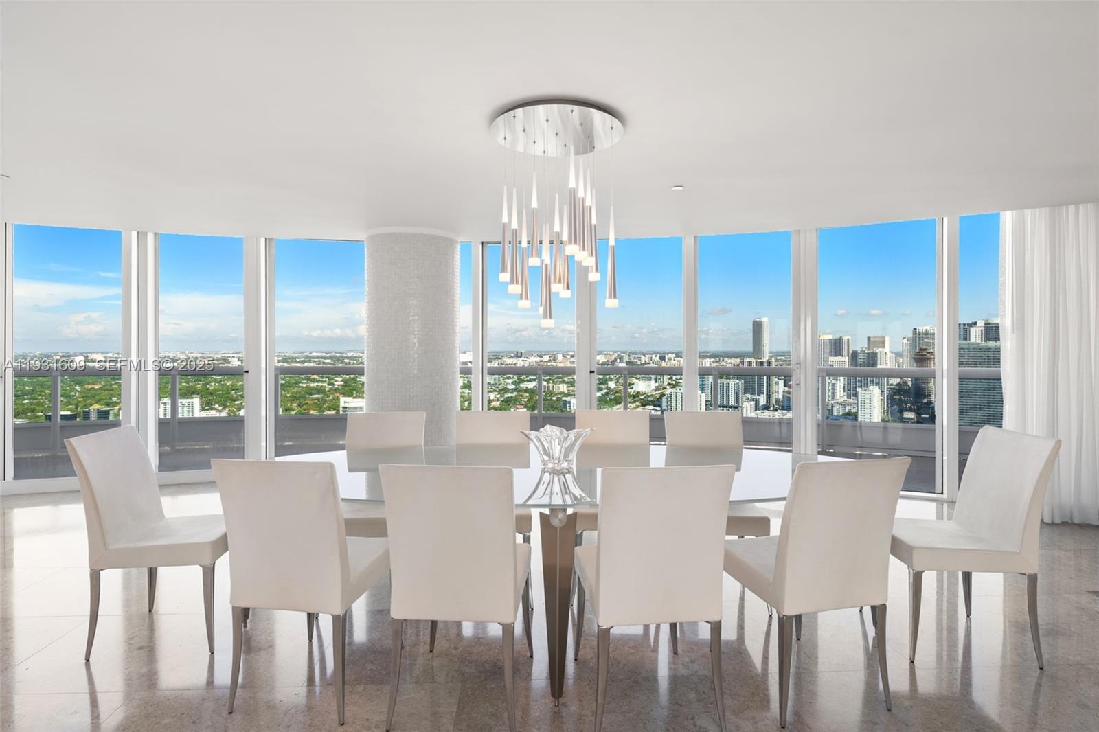 1643 Brickell Avenue, Unit 4102 Miami, FL 33129 - Photo 9 of 49 Dining Room with stunning skyline views
