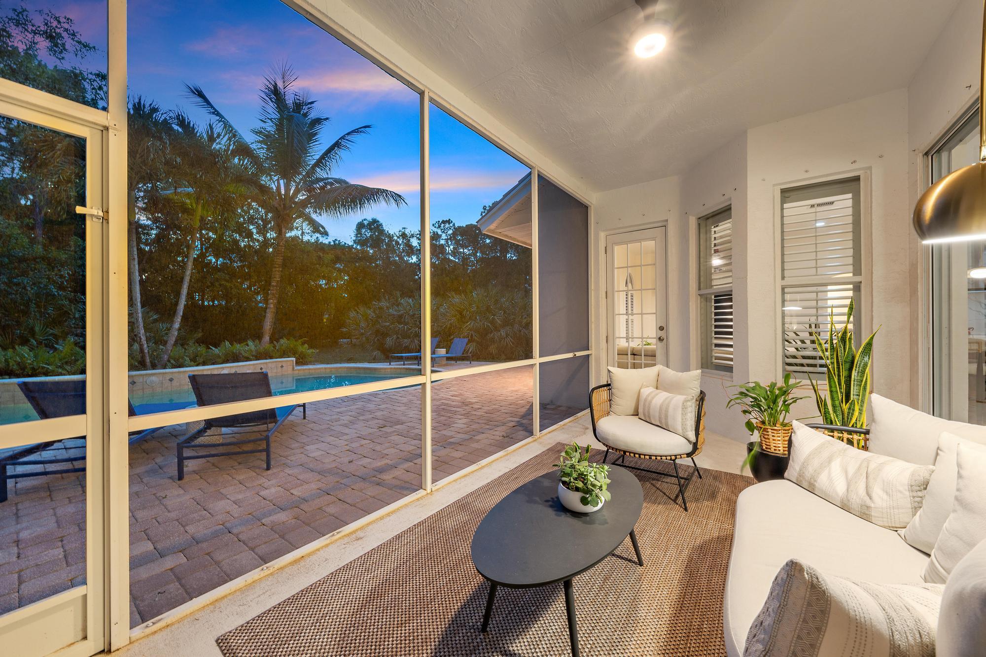 15415 Alexander Run Jupiter, FL 33478 - Photo 3 of 38 Large Screened Patio