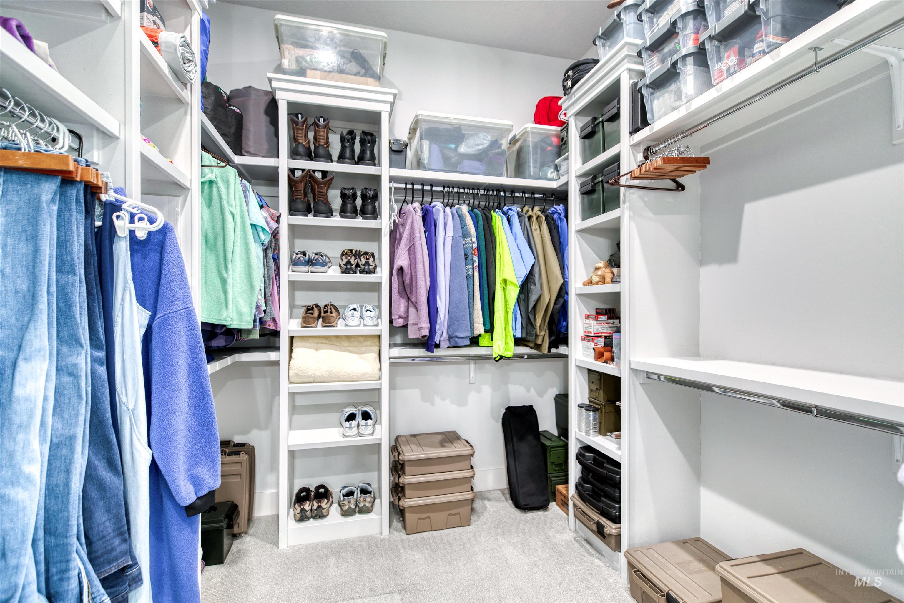 795 East Rio Chico Drive Kuna, ID 83634 - Photo 21 of 34 Walk in closet featuring light carpet