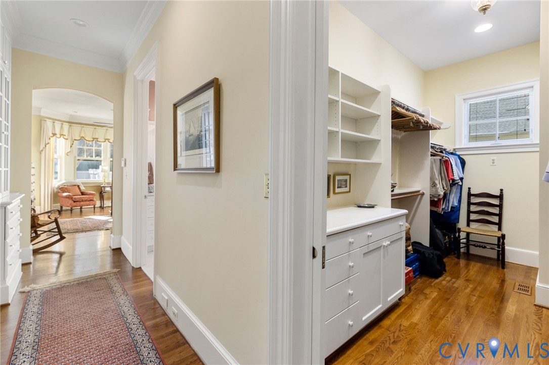 2730 Live Oak Lane Midlothian, VA 23113 - Photo 11 of 31 Primary closet and hallway