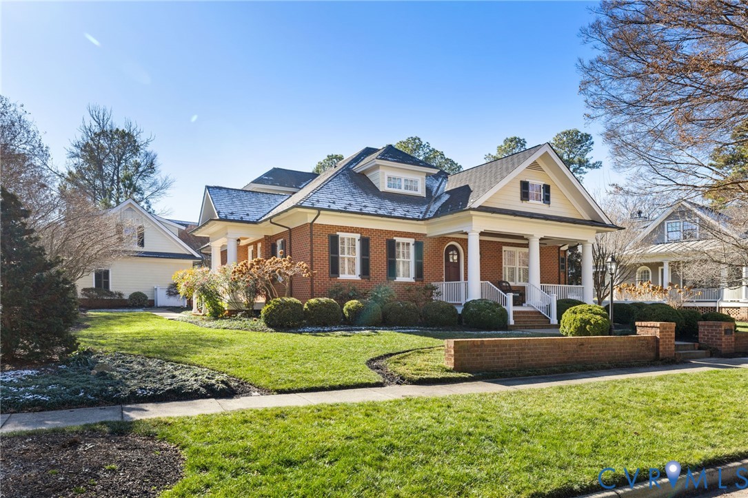 2730 Live Oak Lane Midlothian, VA 23113 - Photo 2 of 31 View of front of house featuring covered porch, br