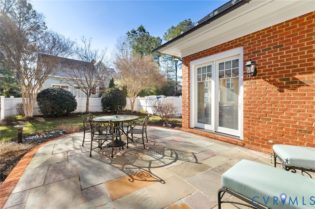 2730 Live Oak Lane Midlothian, VA 23113 - Photo 29 of 31 Fenced backyard with a patio area and outdoor dini