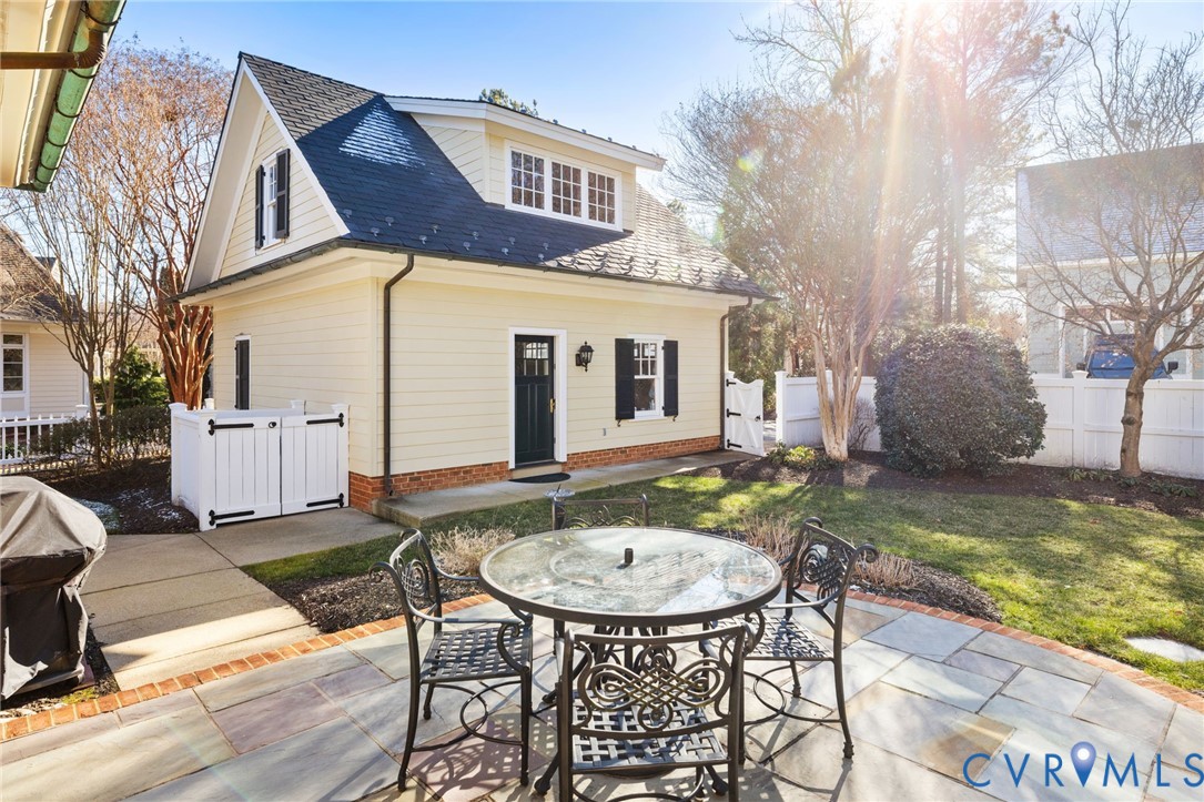 2730 Live Oak Lane Midlothian, VA 23113 - Photo 31 of 31 Side view of detached garage with hard board sidin