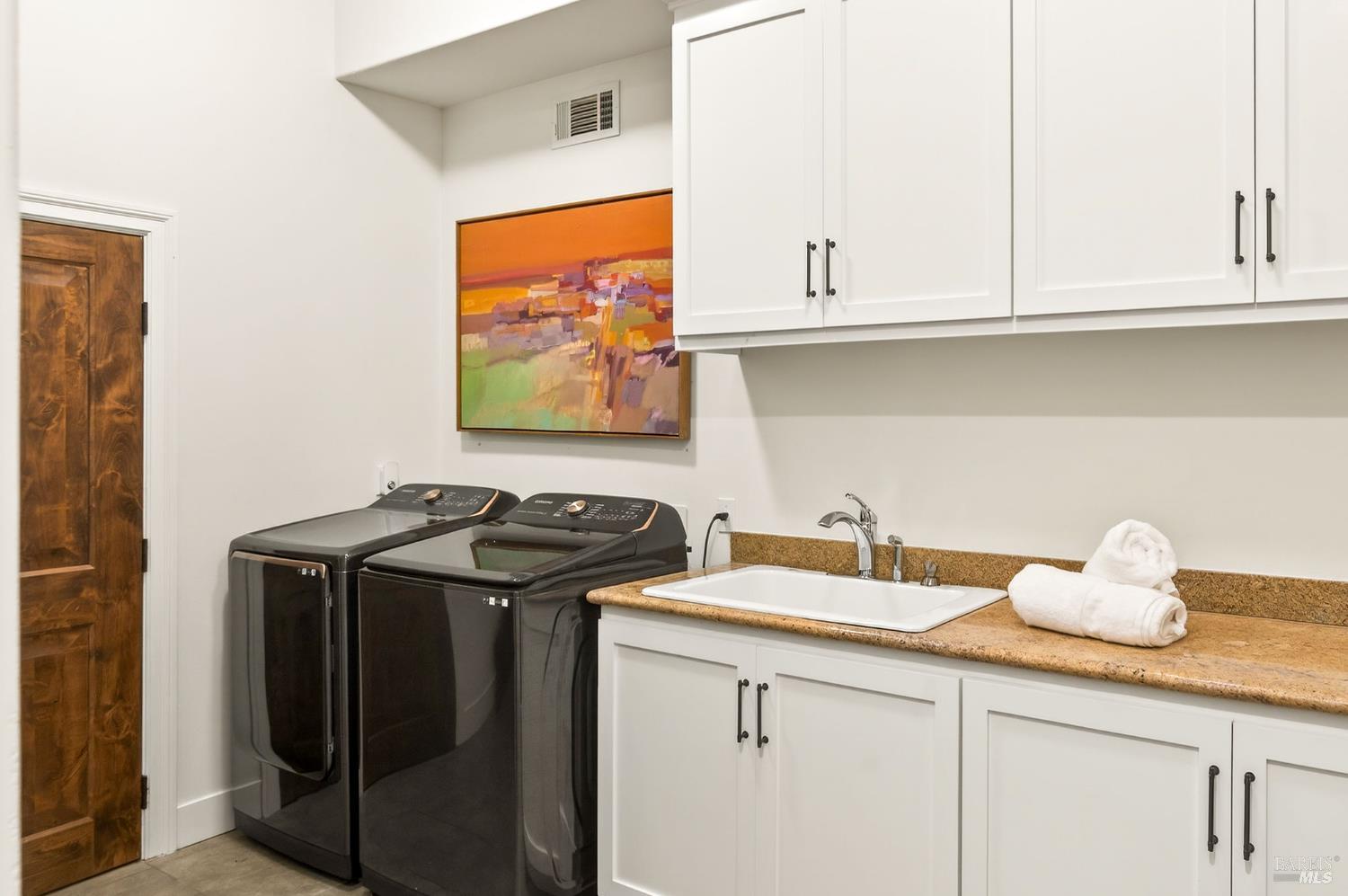 3425 Redwood Road Napa, CA 94558 - Photo 31 of 38 a utility room with sink dryer and washer