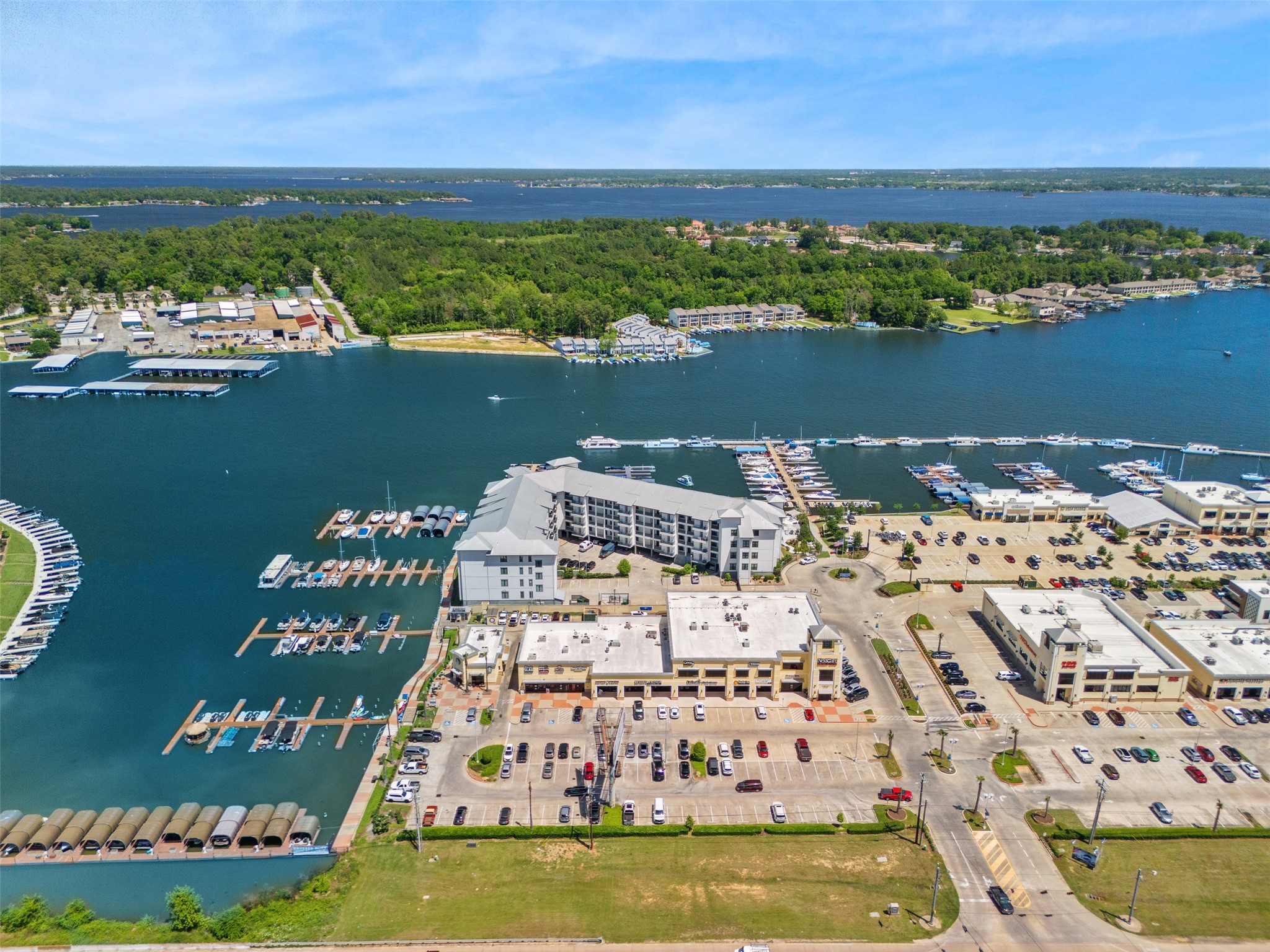 199 Waterpoint Court, Unit 213 Montgomery, TX 77356 - Photo 40 of 46 a view of a city with ocean view
