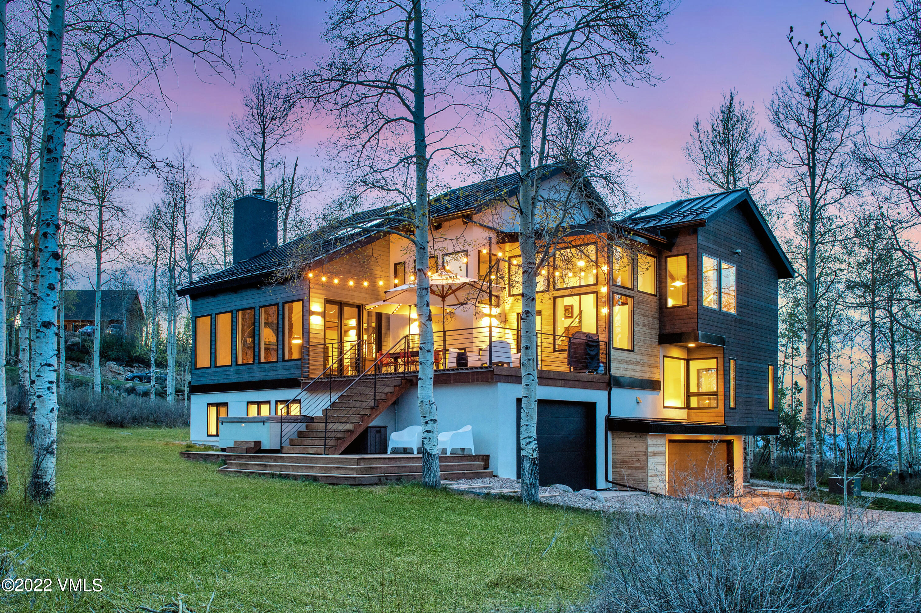 5340 Bellyache Ridge Road Wolcott, CO 81655 - Photo 1 of 35 Dusk Exterior Back 2