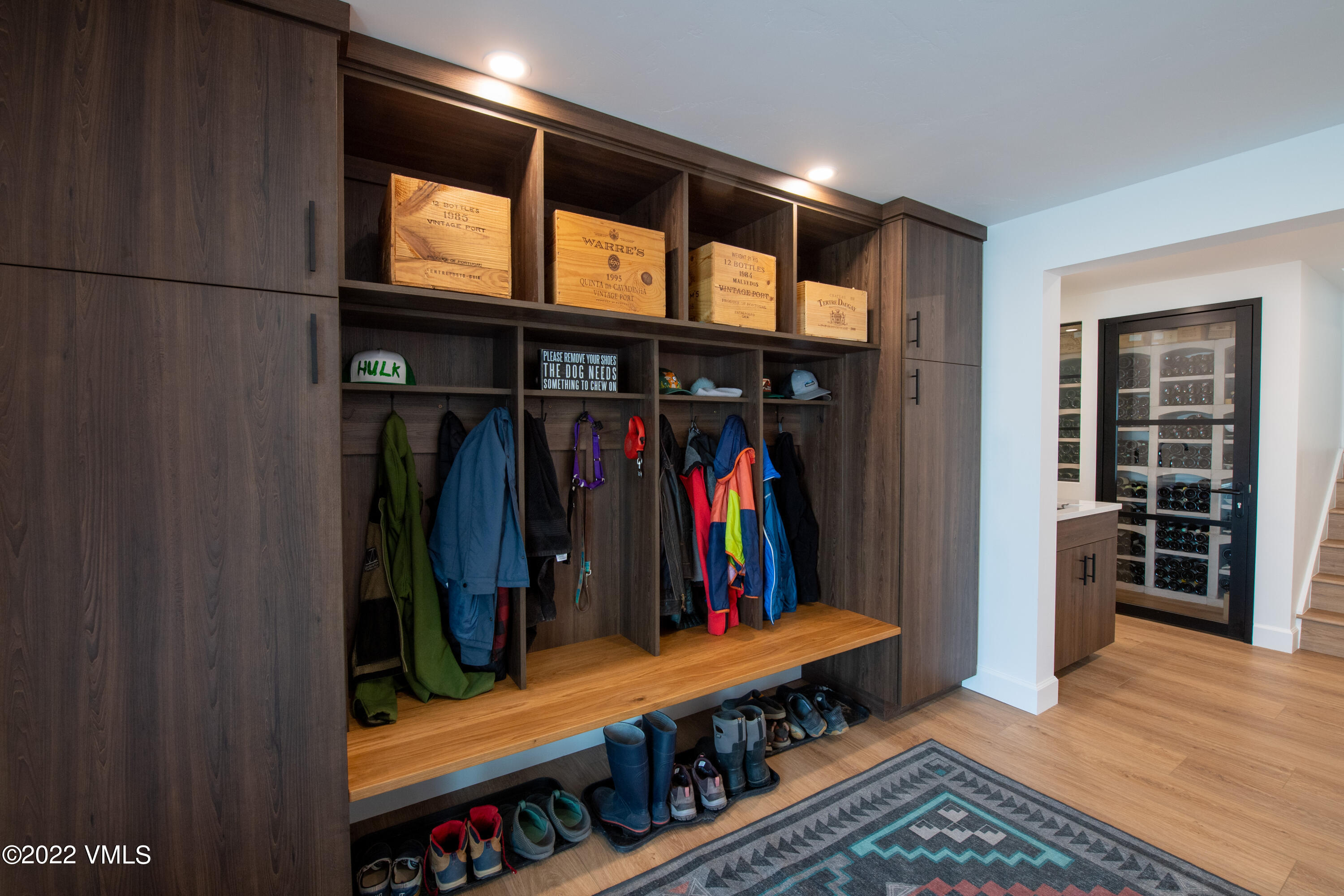 5340 Bellyache Ridge Road Wolcott, CO 81655 - Photo 31 of 35 Mudroom_cubbies