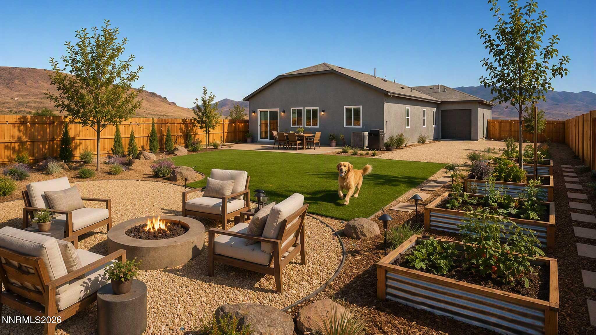 630 Fraser Loop Dayton, NV 89403 - Photo 35 of 35 Backyard