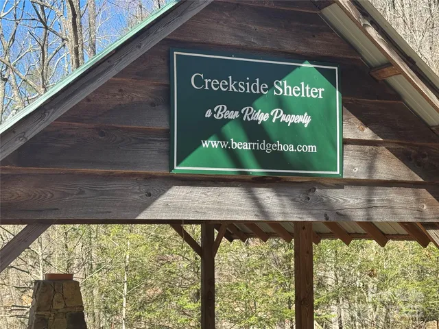 a sign on the side of a building