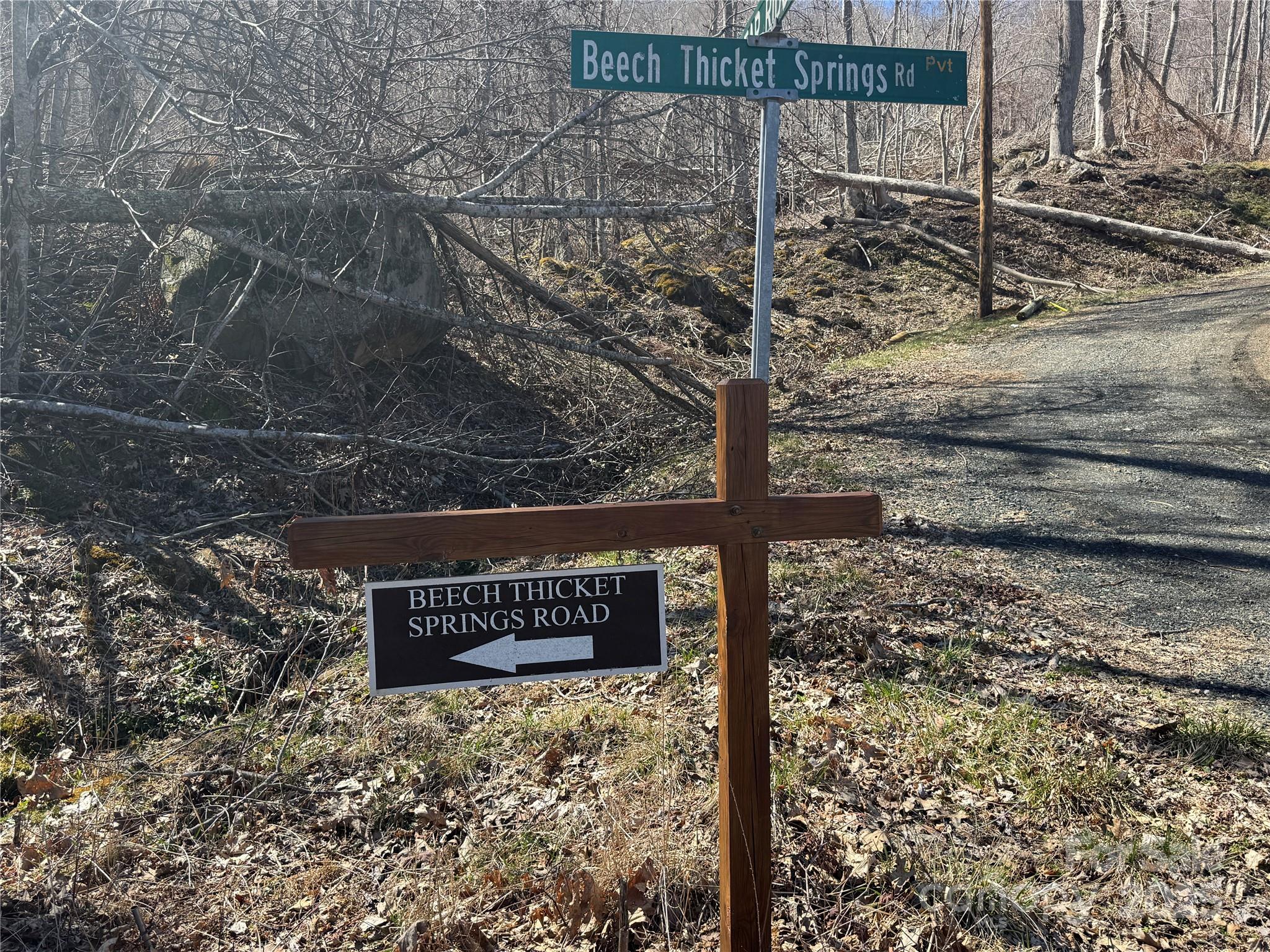 0 Beech Thicket Springs Road, Unit 41 Bakersville, NC 28705 - Photo 8 of 22 a view of street sign