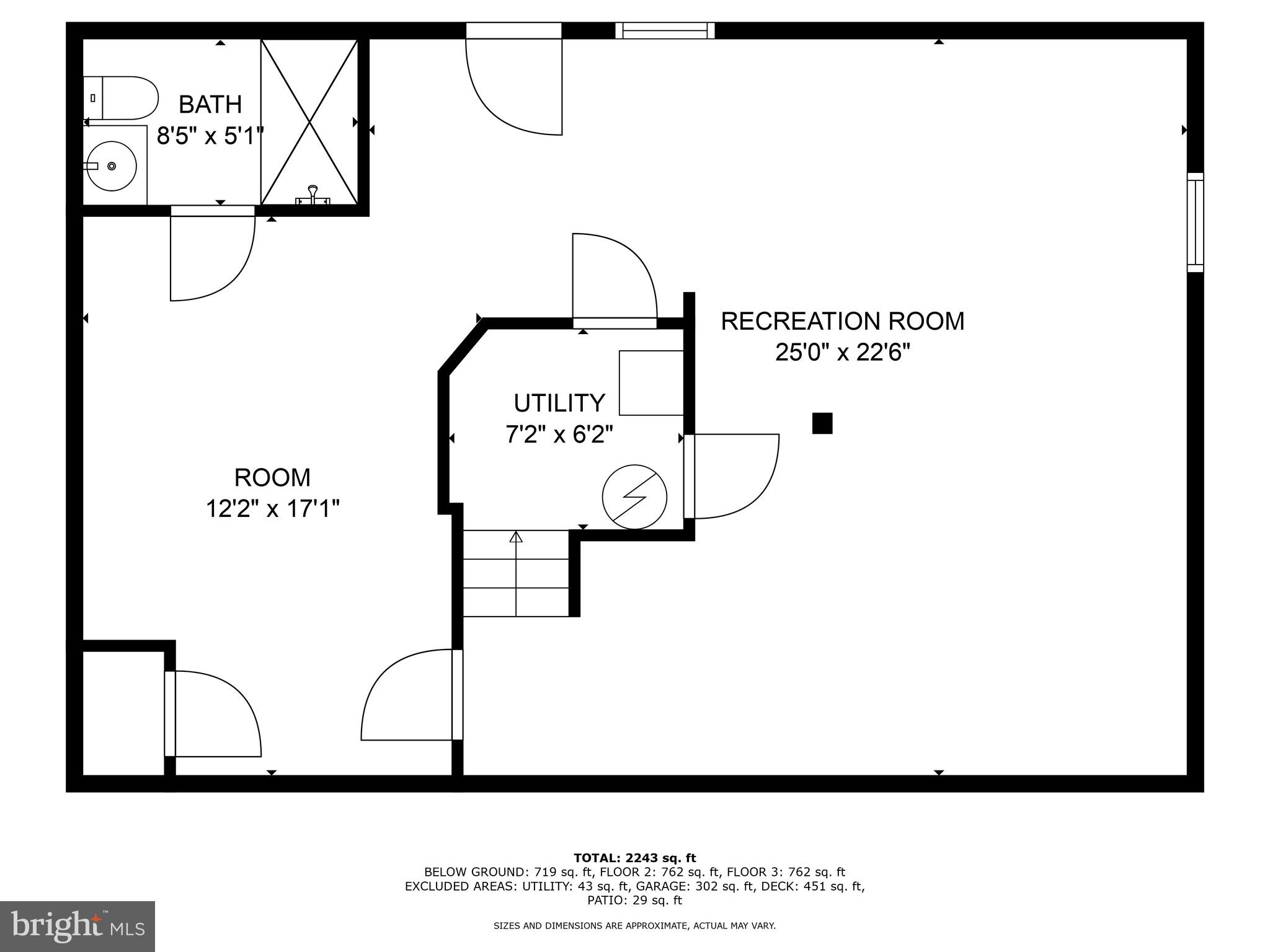 10110 Snowden Road Laurel, MD 20708 - Photo 54 of 56 Floor plan - Basement