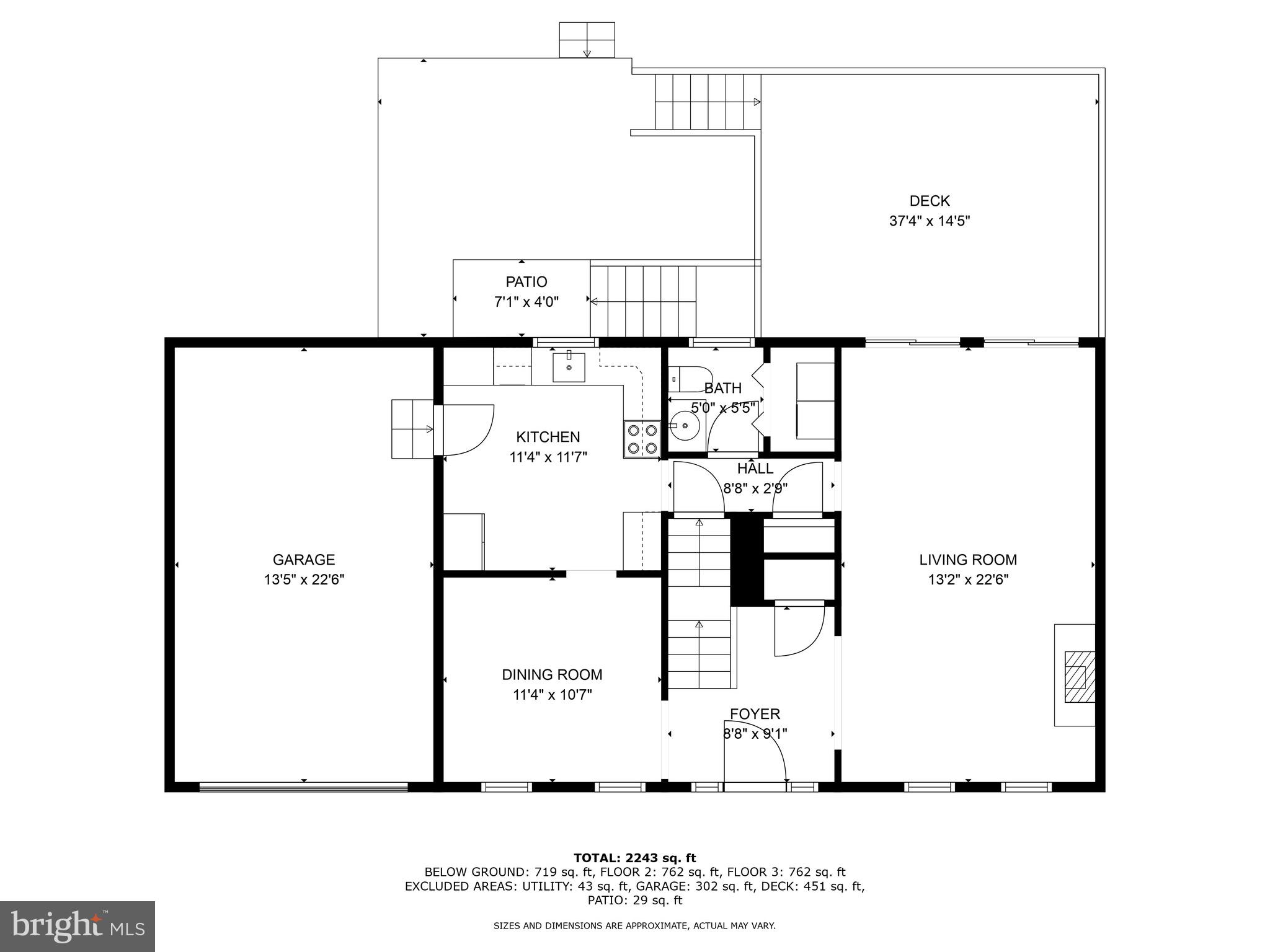 10110 Snowden Road Laurel, MD 20708 - Photo 55 of 56 Floor plan - Main level