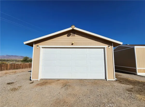 a view of garage