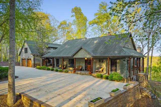 a view of outdoor space and trees