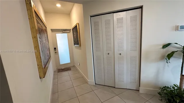 a very nice looking room with a large window