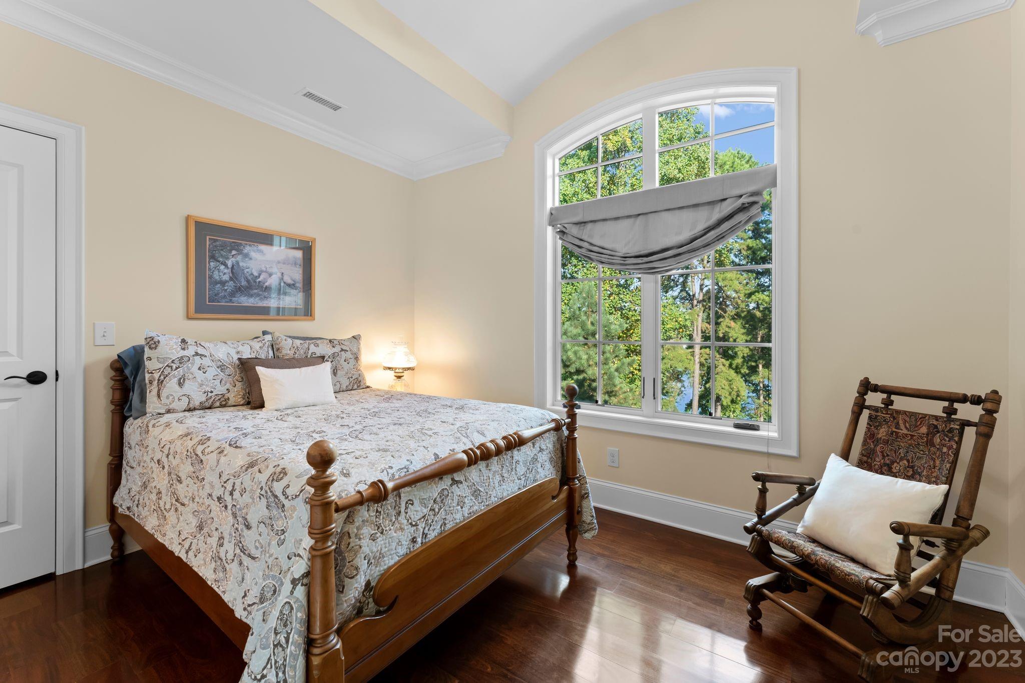 413 Bay Harbour Road Mooresville, NC 28117 - Photo 22 of 47 a bedroom with a bed window and bed