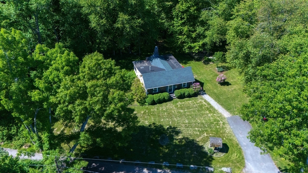 217-bb Tickle Road Westport, MA 02790 - Photo 12 of 24 an aerial view of a house with a yard
