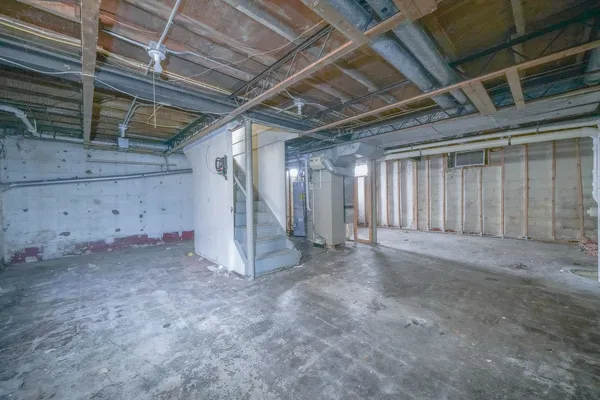 a view of empty room