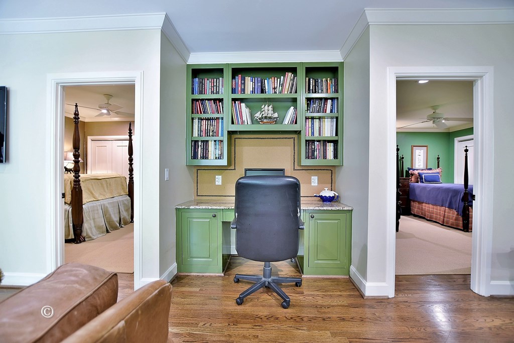 6528 Standing Boy Road Columbus, GA 31904 - Photo 38 of 44 a view of a workspace with furniture and a window