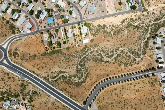 a water view of a backyard