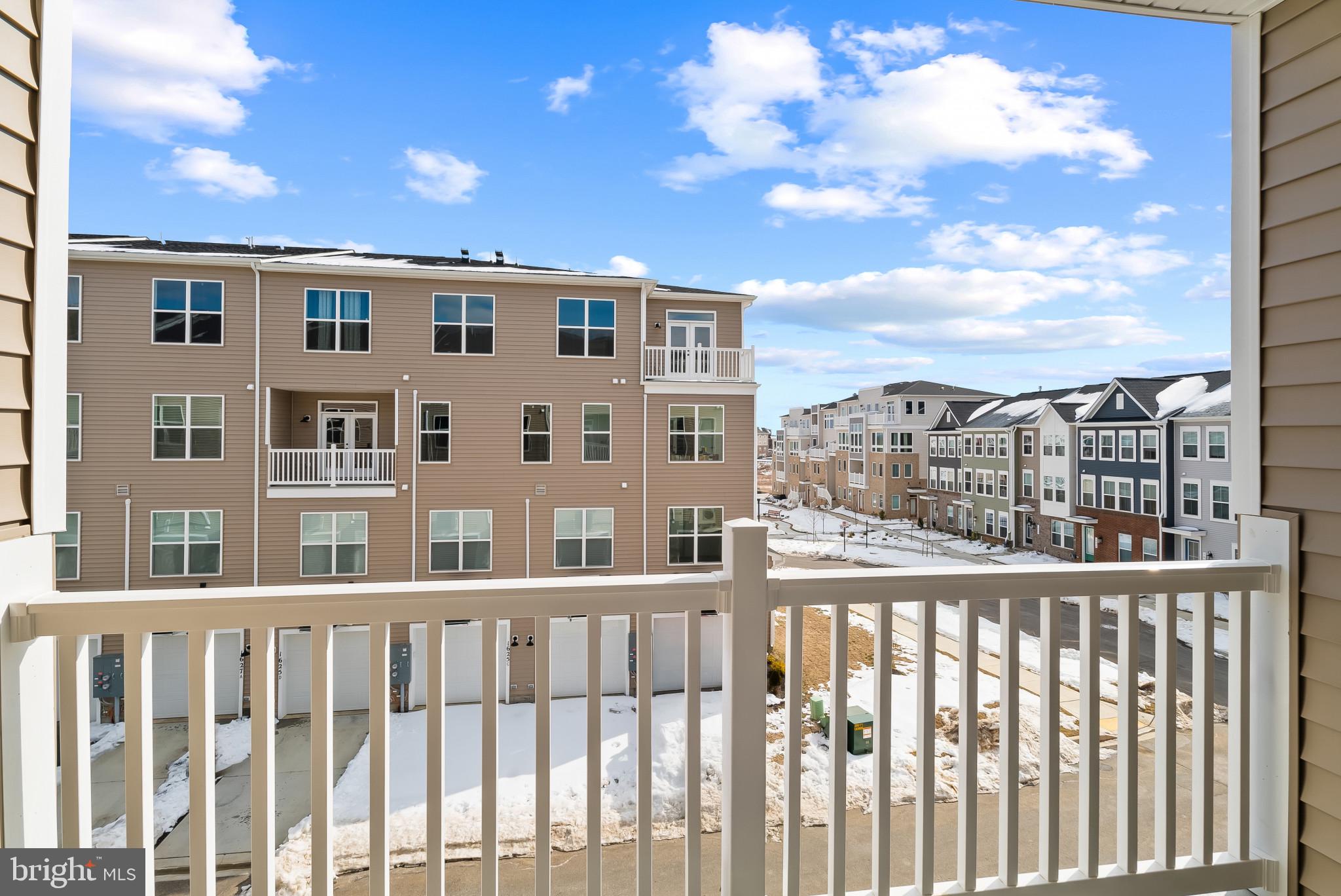 714 D Iron Frg Road Frederick, MD 21702 - Photo 21 of 47 a view of a building from a balcony