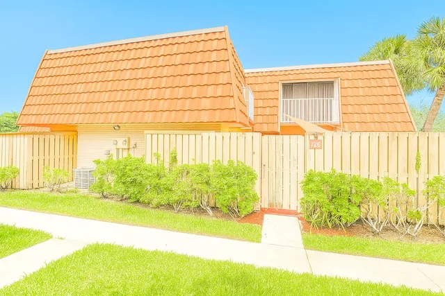 a view of backyard with outdoor space
