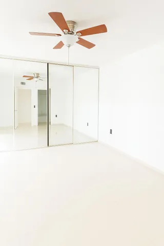 a view of empty room