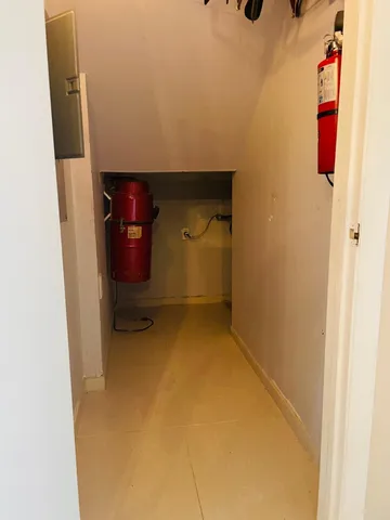 a view of basement