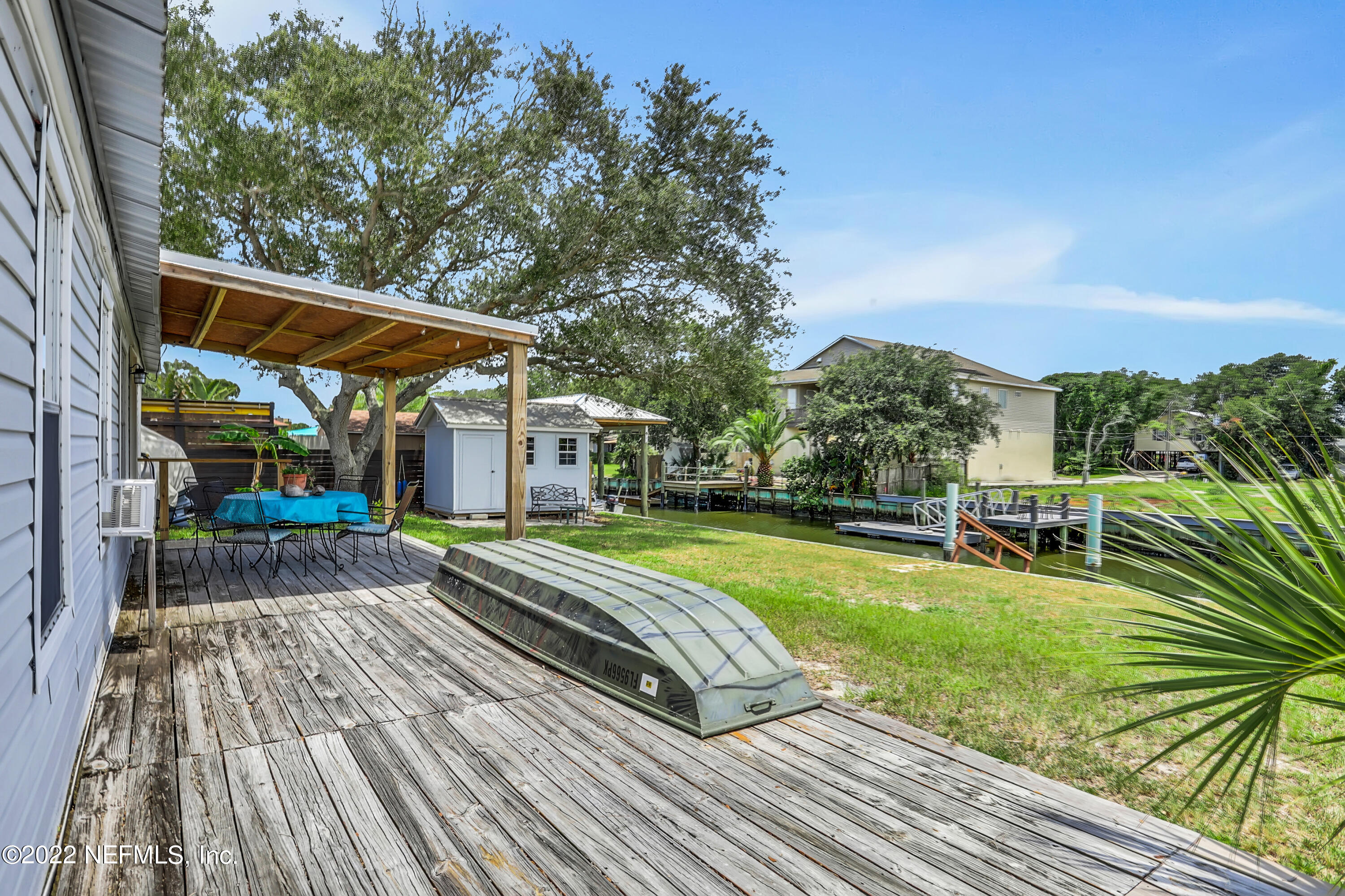 255 Villa Verda Road St. Augustine, FL 32080 - Photo 19 of 36 a view of a house with backyard porch and sitting area