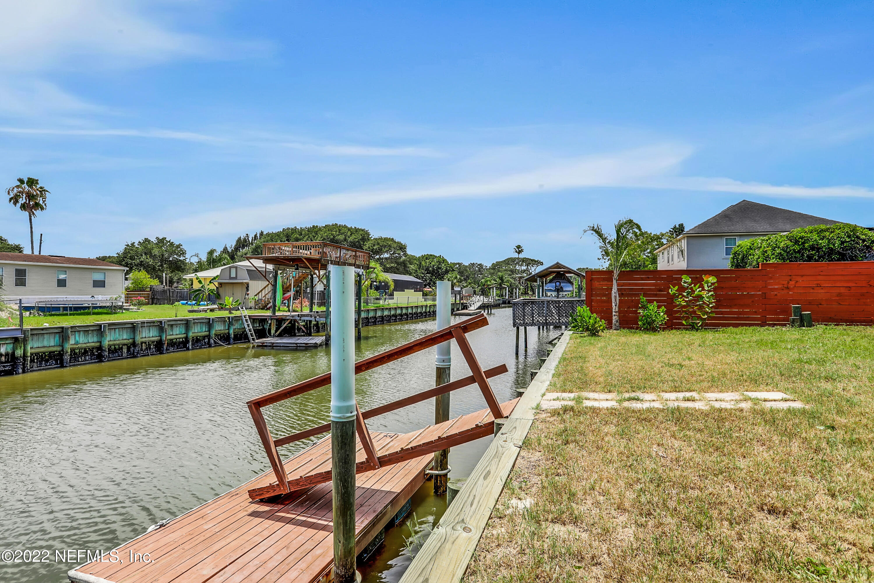 255 Villa Verda Road St. Augustine, FL 32080 - Photo 21 of 36 a view of swimming pool with outdoor seating and plants