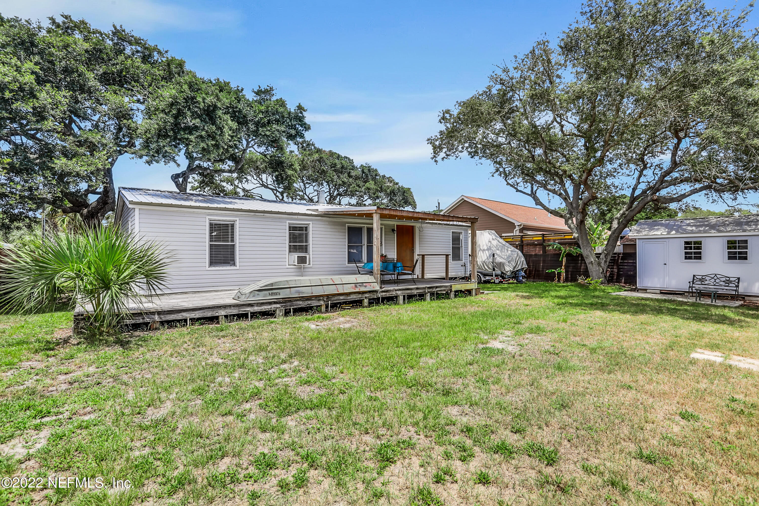 255 Villa Verda Road St. Augustine, FL 32080 - Photo 6 of 36 a view of a house with a backyard
