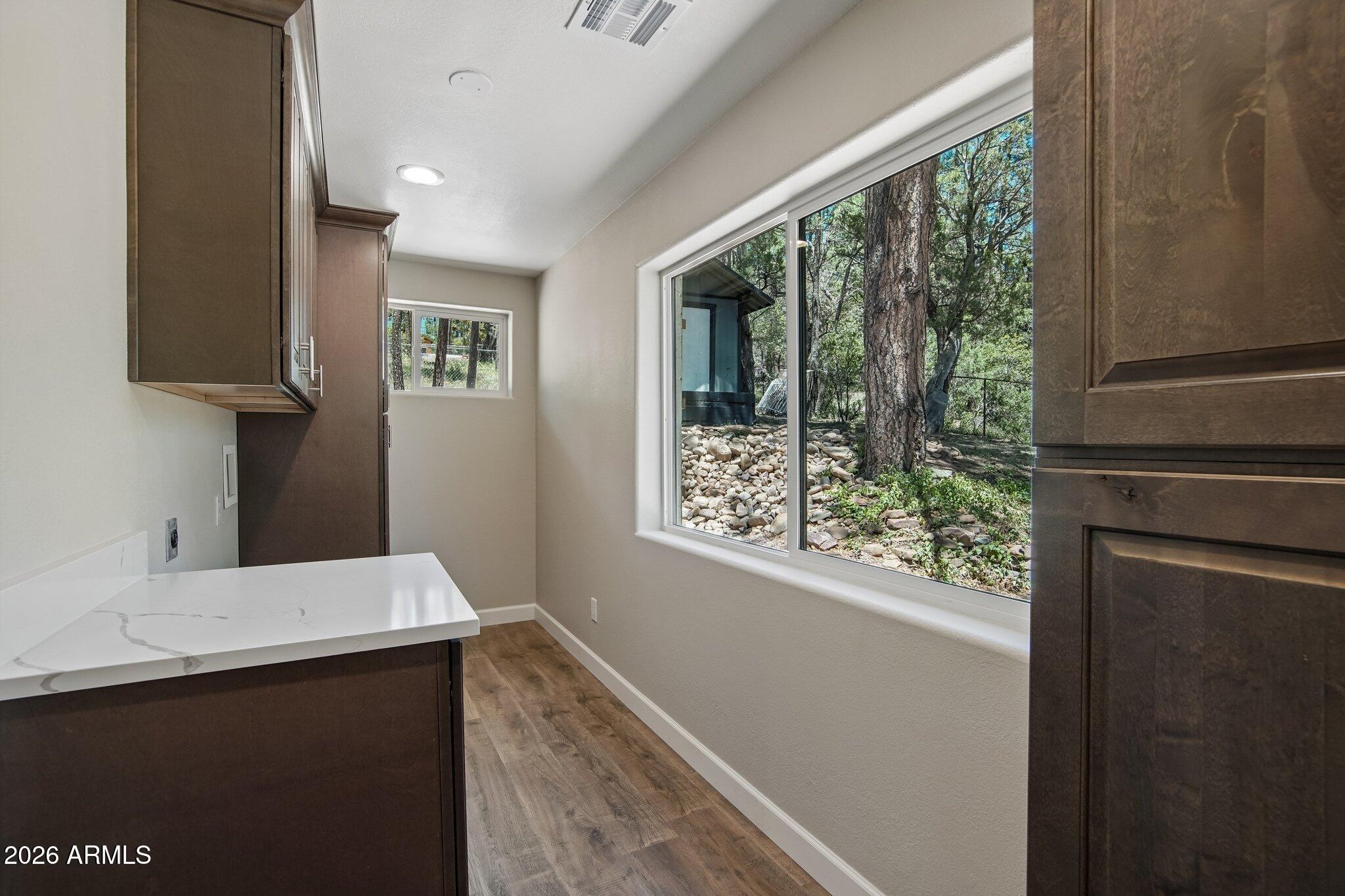8324 Fossil Creek Road Pine, AZ 85544 - Photo 22 of 29 a bathroom with a sink and a mirror