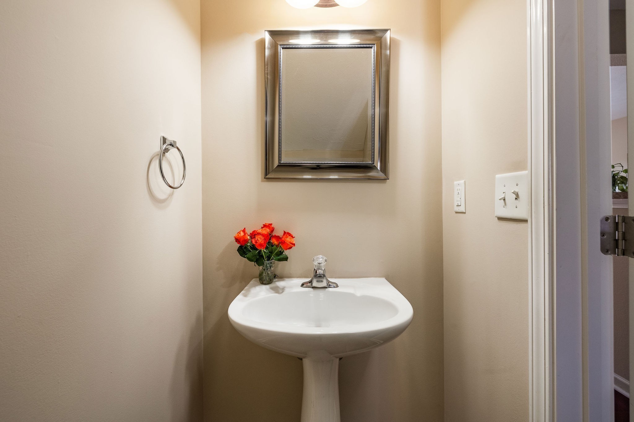 1755 Red Jacket Drive Antioch, TN 37013 - Photo 18 of 37 a bathroom with a sink and a mirror