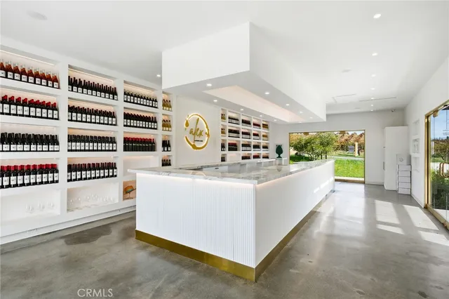 a very nice looking room with a large window