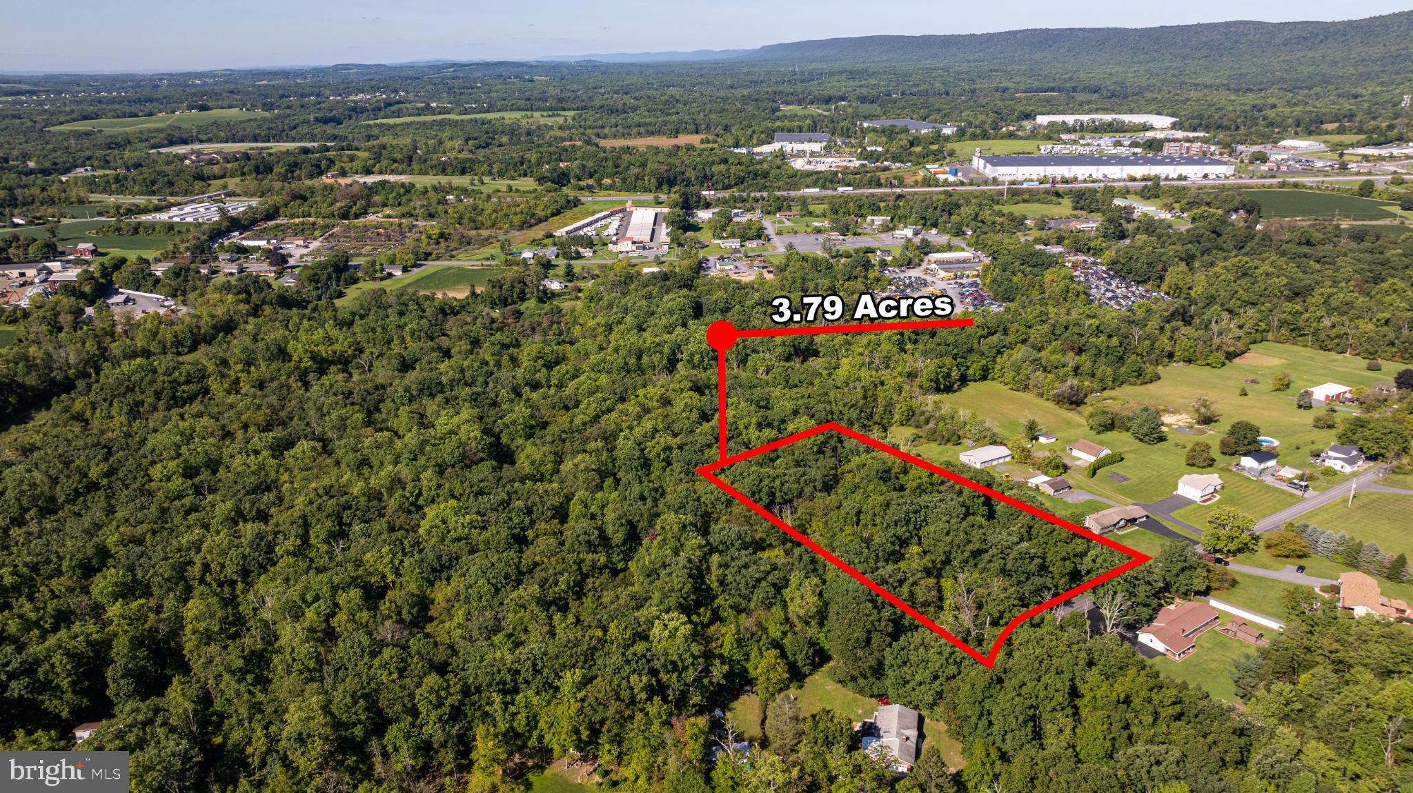 0 Abel Colony Road Wind Gap, PA 18091 - Photo 4 of 5 an aerial view of residential houses with outdoor space and trees