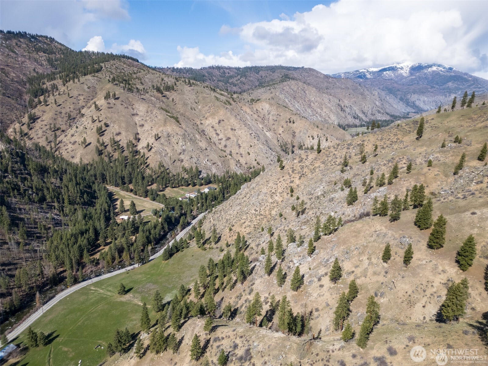 12 Entiat River Road Entiat, WA 98822 - Photo 18 of 22 a view of a dry field with mountains in the background