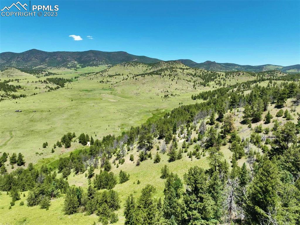 Elk Mountain Road Guffey, CO 80820 - Photo 21 of 39 a view of a mountain with an outdoor space