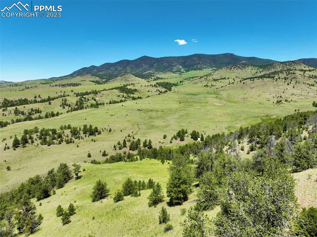 Elk Mountain Road Guffey, CO 80820 - Photo 22 of 39 a view of a mountain with a lake