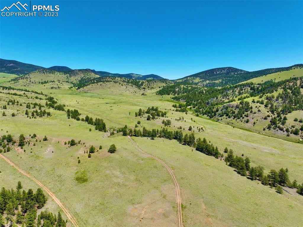 Elk Mountain Road Guffey, CO 80820 - Photo 34 of 39 a view of a large body of water with a building in the background