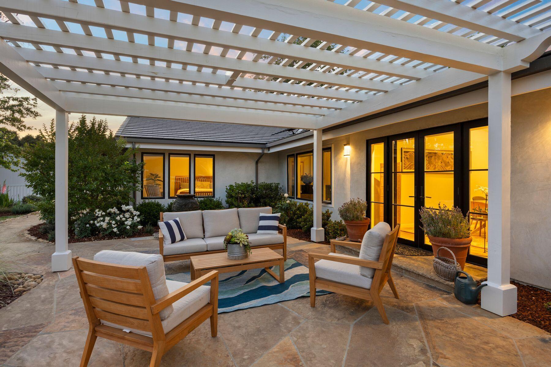 10929 Encino Drive Oak View, CA 93022 - Photo 27 of 50 a outdoor living space with furniture and garden view