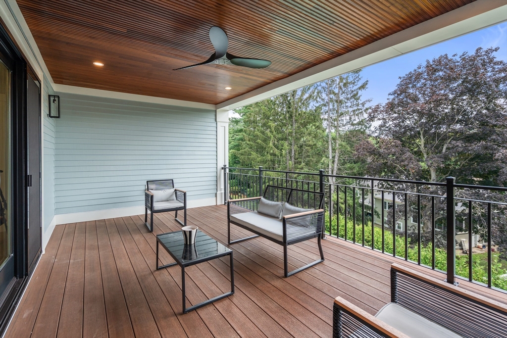 53 Crestview Road Belmont, MA 02478 - Photo 26 of 42 a view of a two chairs in the balcony