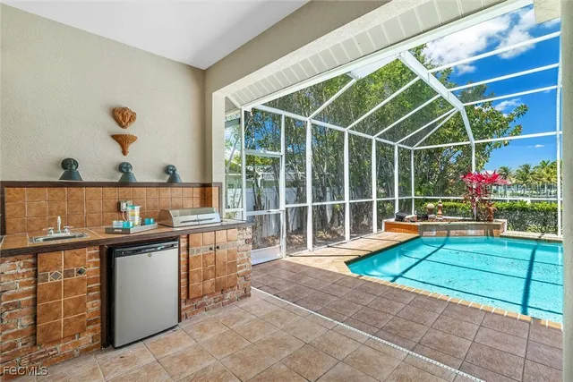 a view of a room with rack on the wall