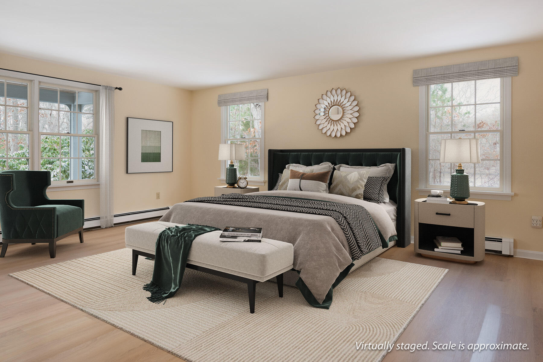 40 Baldwin Road Eastham, MA 02642 - Photo 17 of 37 a bedroom with a bed and window