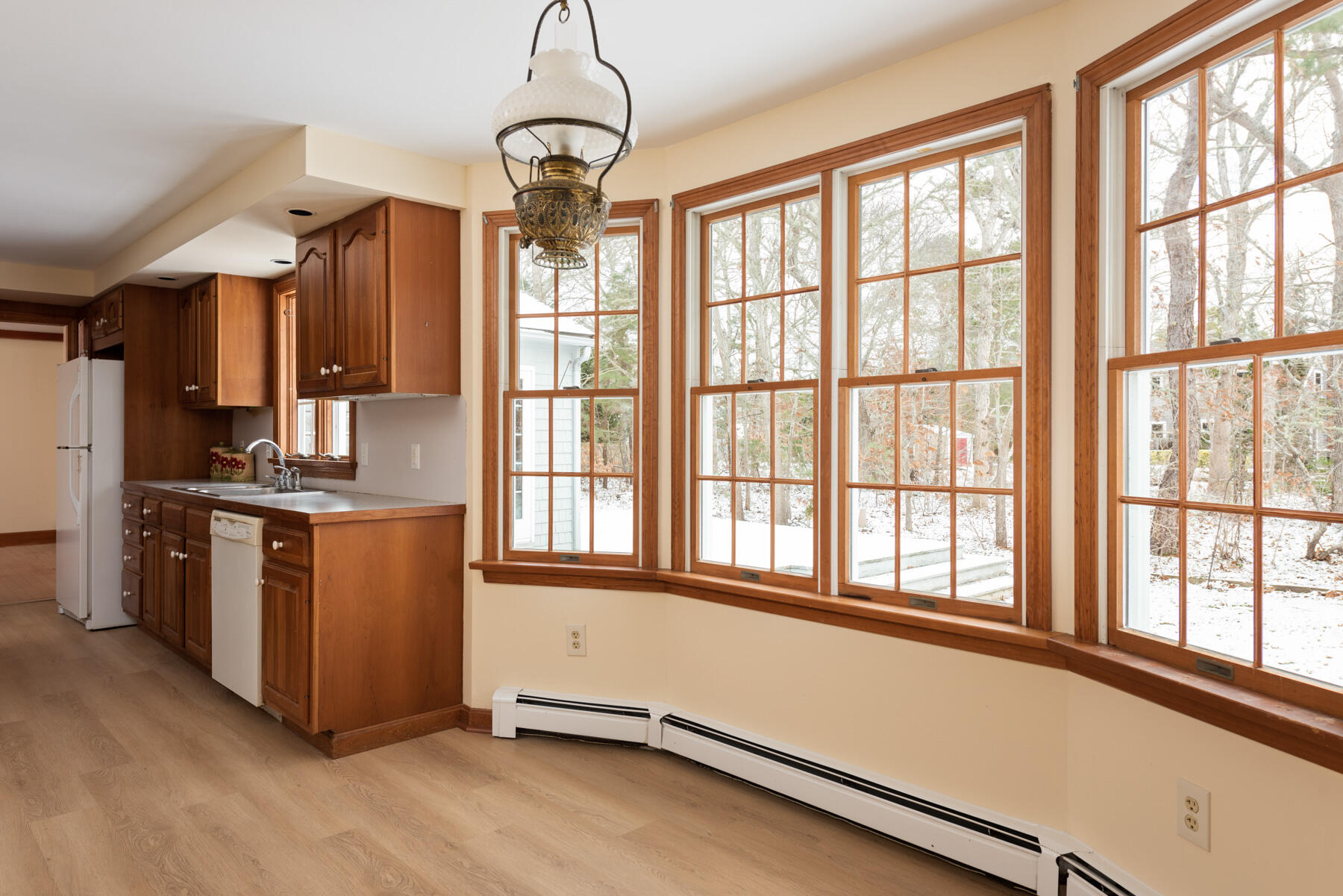 40 Baldwin Road Eastham, MA 02642 - Photo 25 of 37 a kitchen with stainless steel appliances granite countertop a stove and a refrigerator