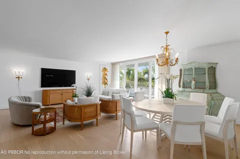 a view of a livingroom with furniture and window