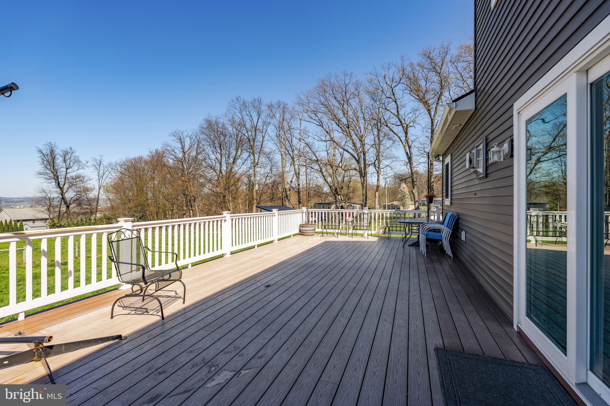 744 Lime Quarry Road Gap, PA 17527 - Photo 17 of 76 a view of a balcony with wooden floor and outdoor space