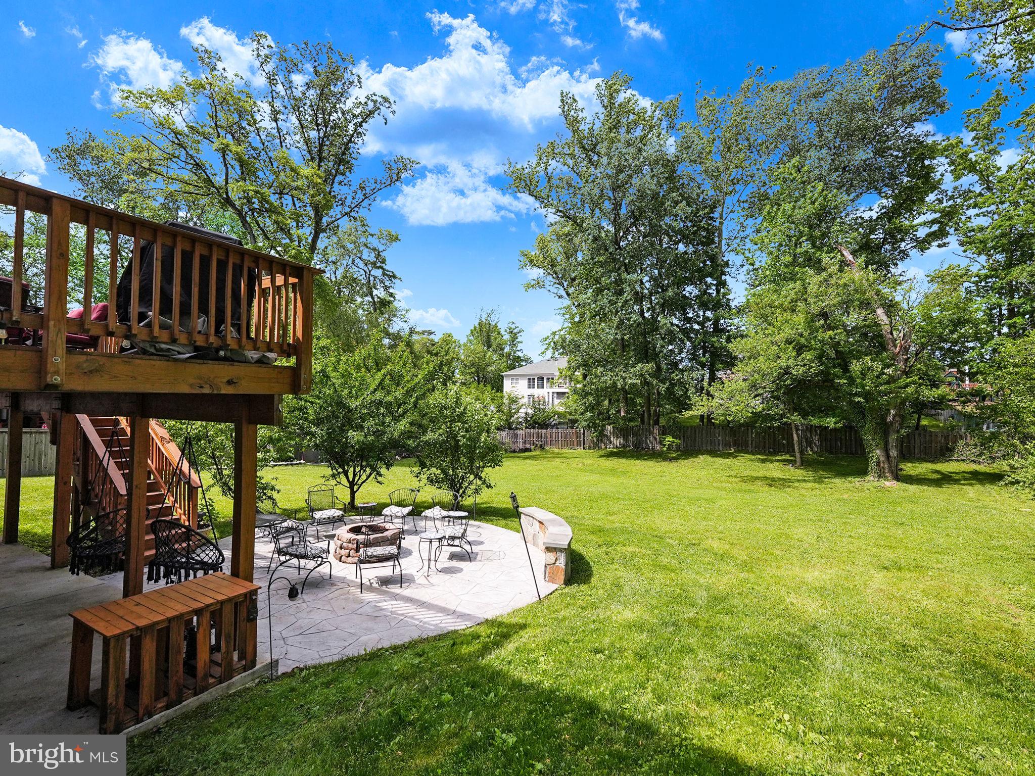 8908 Walker Street Fairfax, VA 22032 - Photo 60 of 66 Fully fenced in flat yard