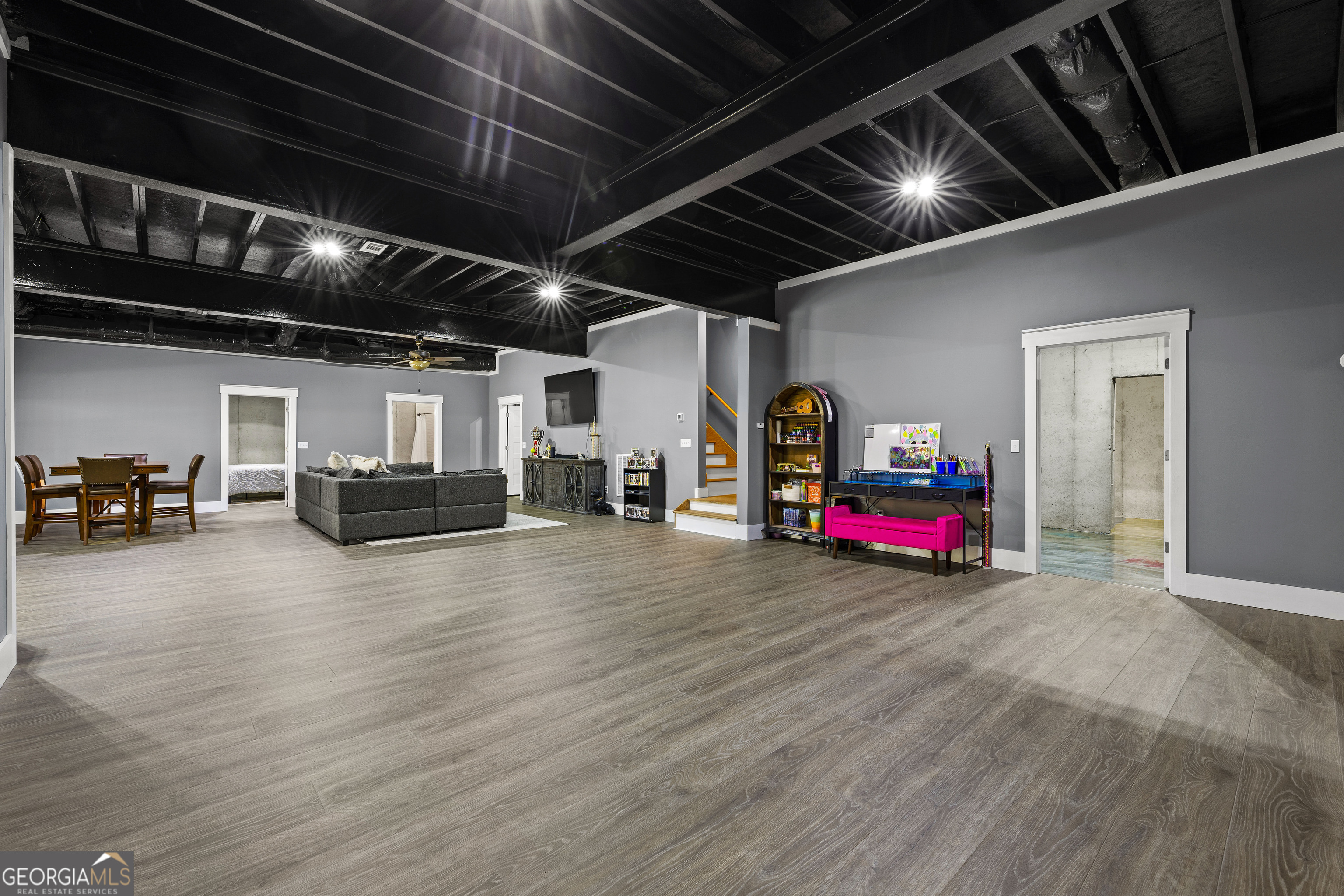 276 Davis Lake Road Thomaston, GA 30286 - Photo 78 of 108 a view of a room with wooden floor