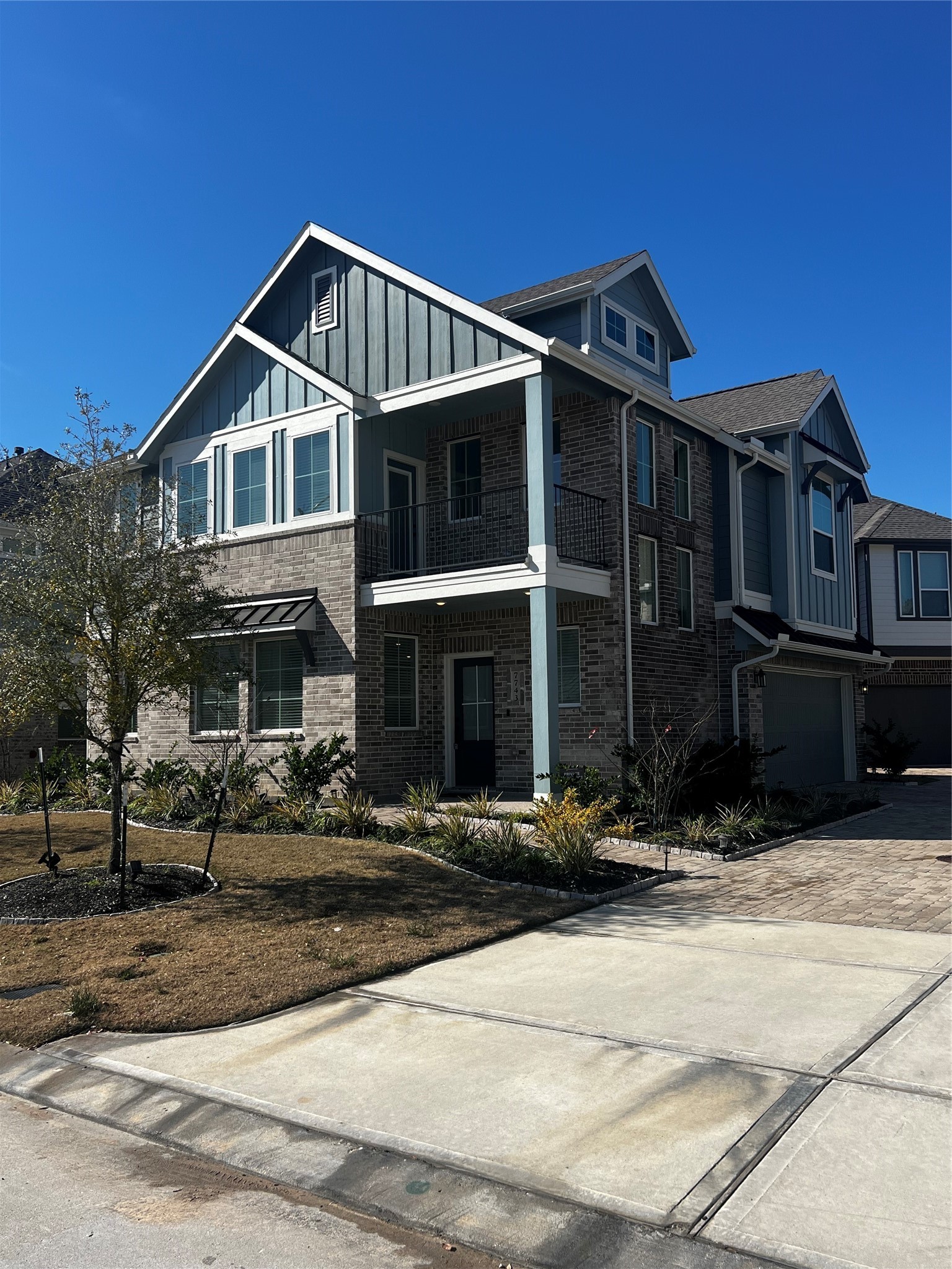 7743 Swooping Swallow Lane Katy, TX 77493 - Photo 6 of 45 a front view of a house with a yard