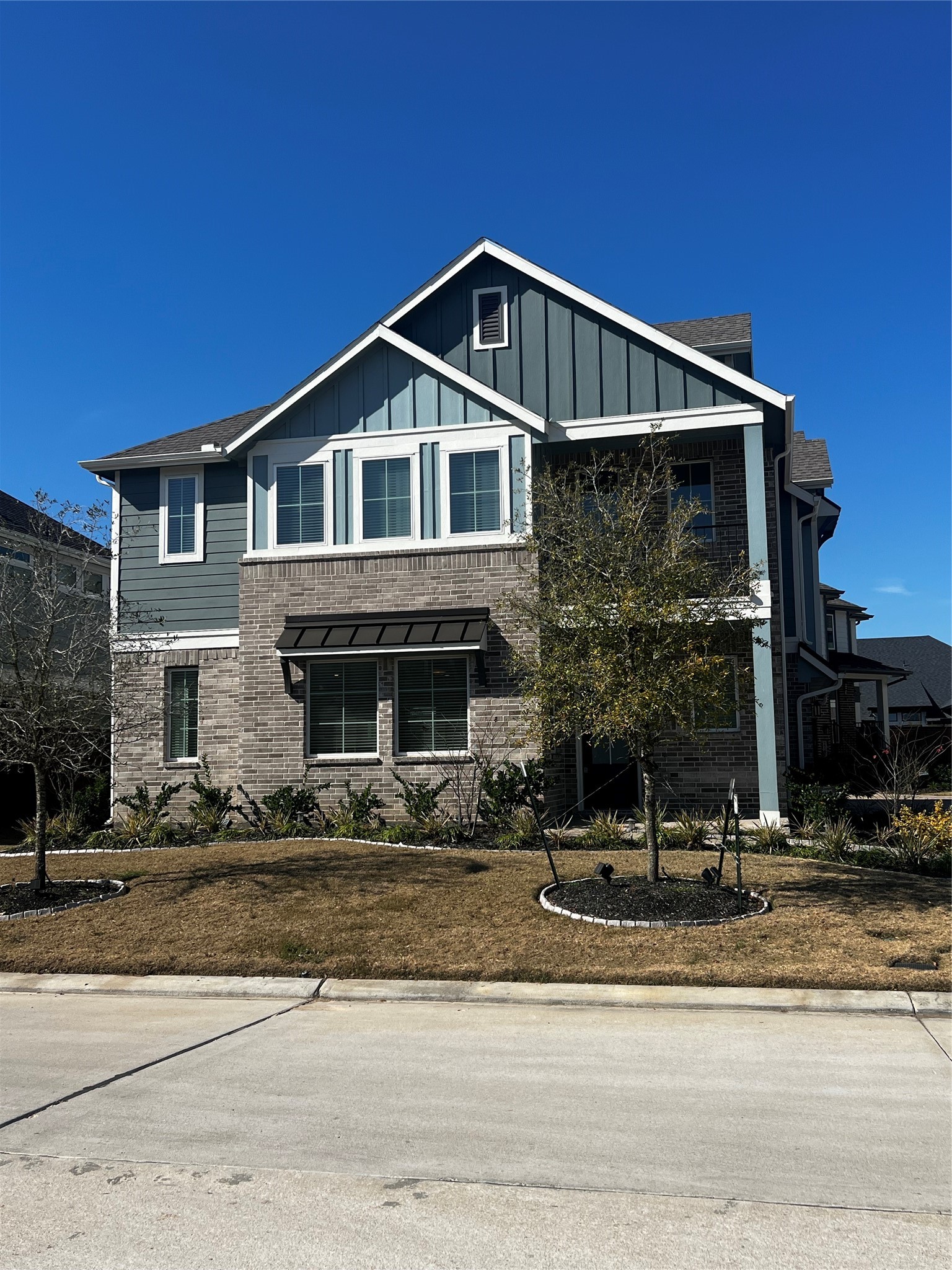 7743 Swooping Swallow Lane Katy, TX 77493 - Photo 7 of 45 a front view of a house with a yard